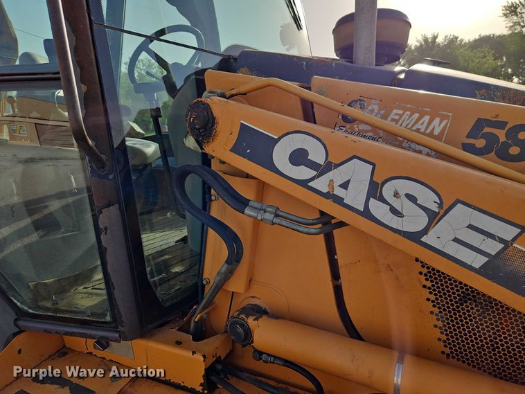 image for item EJ0039 2001 Case 580 Super M backhoe