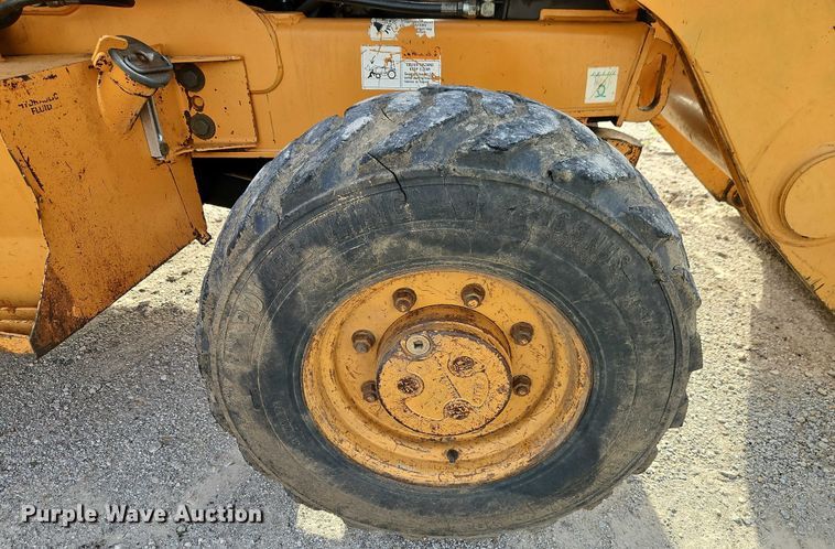 image for item EJ0039 2001 Case 580 Super M backhoe