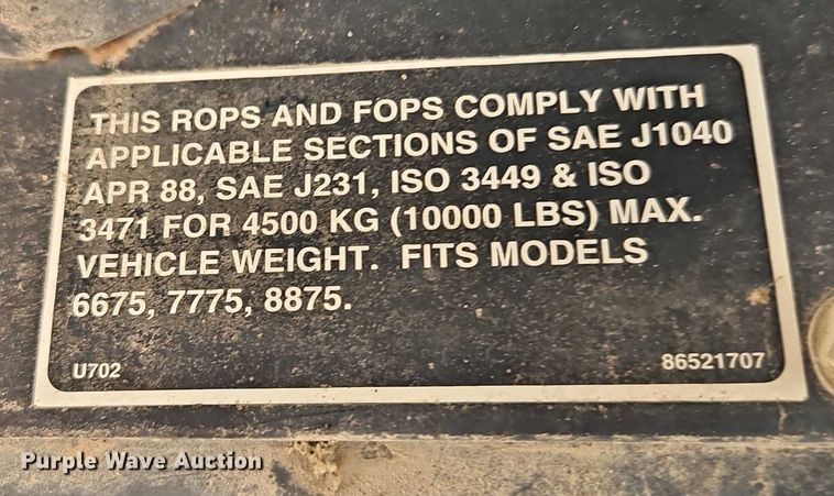 image for item EJ0041 1997 John Deere 7775 skid steer loader