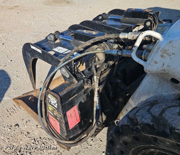 image for item EJ0049 Quick Attach skid steer grapple bucket