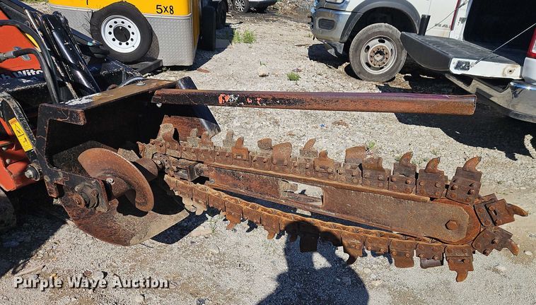 image for item EJ0051 2008 Ditch Witch compact utility loader trencher