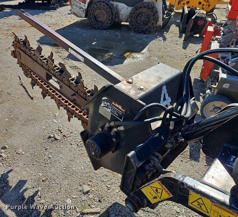 image for item EJ0051 2008 Ditch Witch compact utility loader trencher