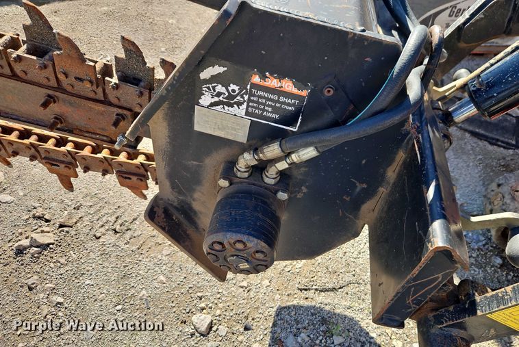 image for item EJ0051 2008 Ditch Witch compact utility loader trencher