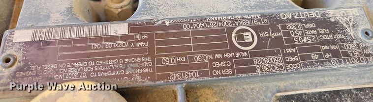 image for item EJ0055 2007 JLG 450AJ boom lift