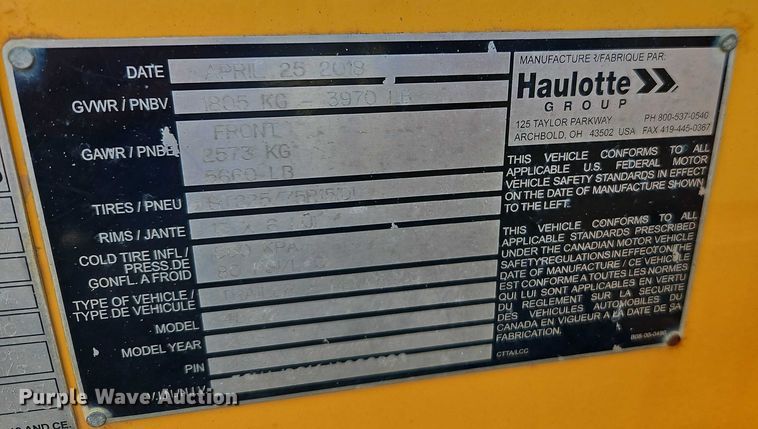 image for item EJ0056 2018 Haulotte 4527 boom lift