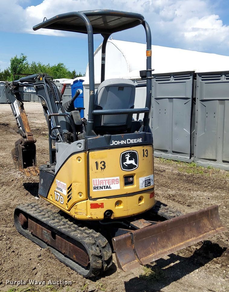 image for item EJ0060 John Deere 17D mini excavator