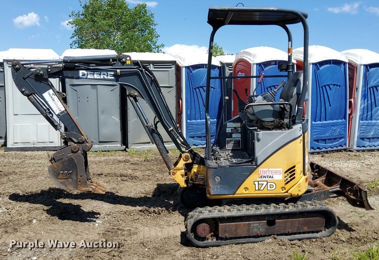 image for item EJ0060 John Deere 17D mini excavator