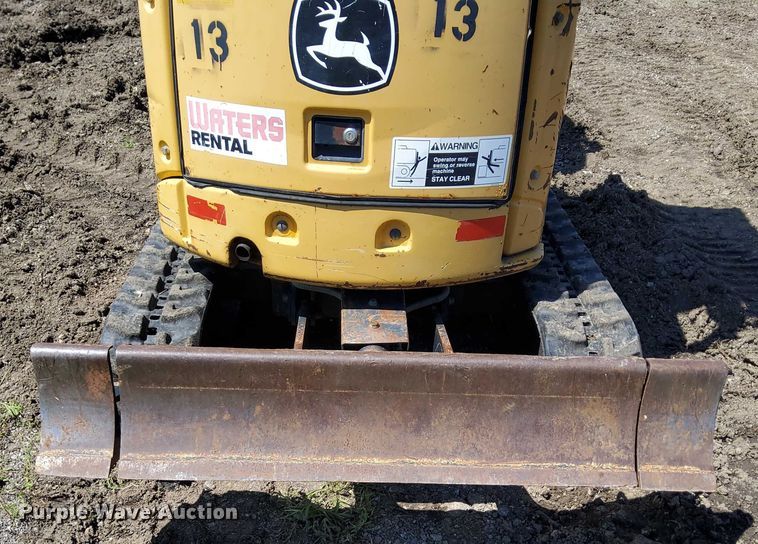 image for item EJ0060 John Deere 17D mini excavator