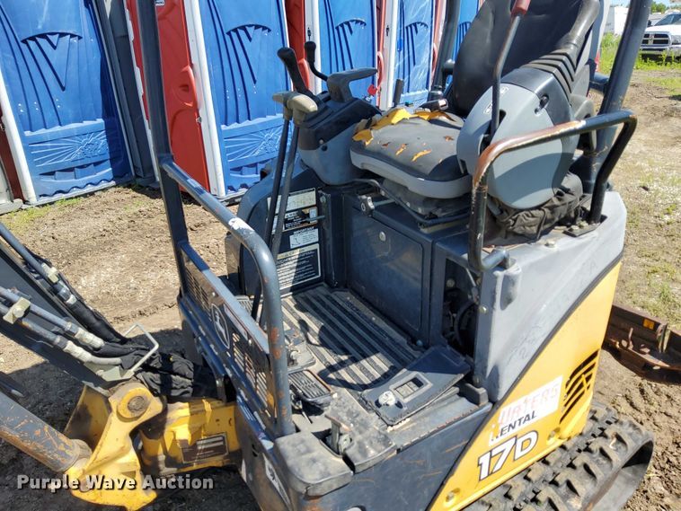 image for item EJ0060 John Deere 17D mini excavator
