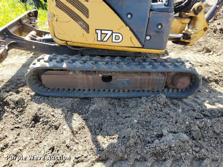 image for item EJ0060 John Deere 17D mini excavator