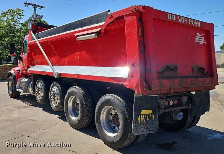 image for item EJ0062 2015 Peterbilt 567 dump truck