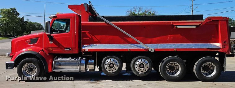 image for item EJ0062 2015 Peterbilt 567 dump truck