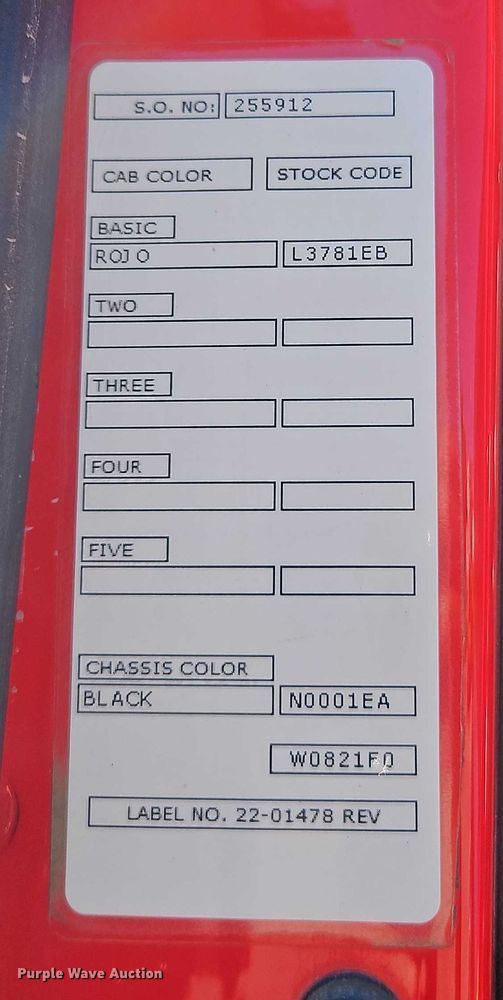 image for item EJ0062 2015 Peterbilt 567 dump truck