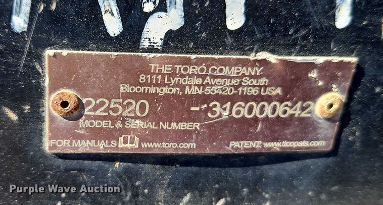 image for item EJ0063 2016 Toro TX427 compact utility loader