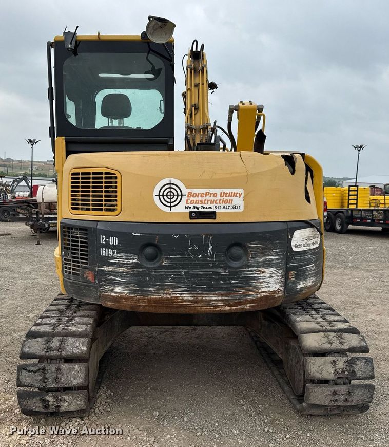 image for item EJ3743 2012 Komatsu PC88MR-8 mini excavator