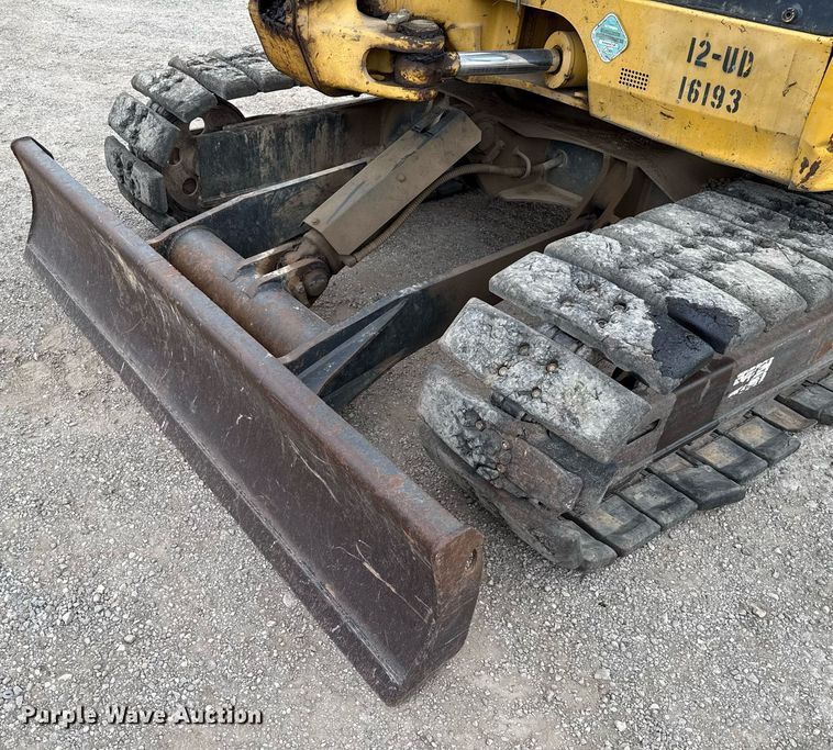 image for item EJ3743 2012 Komatsu PC88MR-8 mini excavator