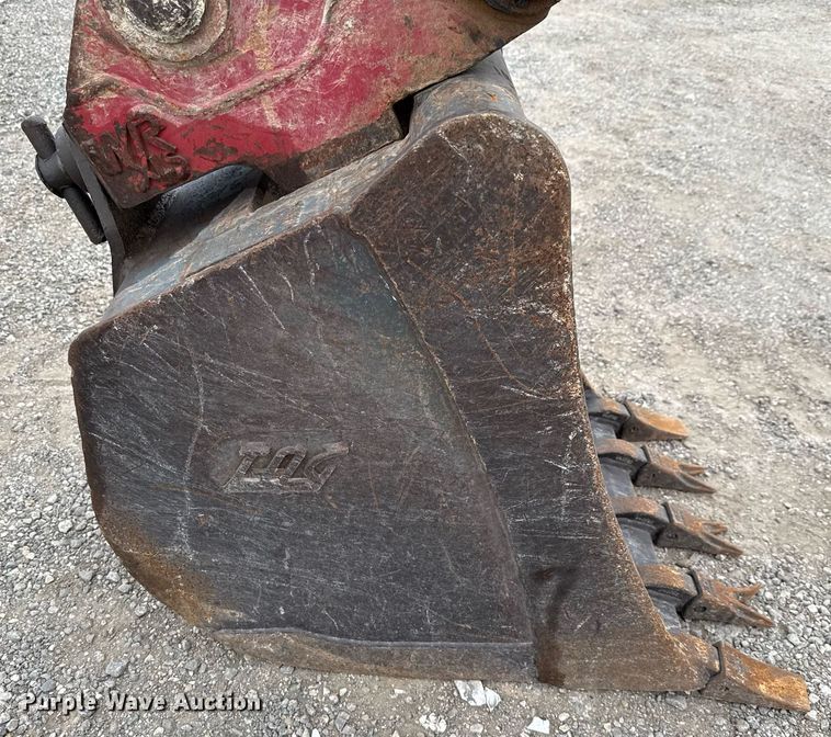 image for item EJ3743 2012 Komatsu PC88MR-8 mini excavator