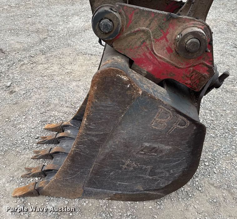 image for item EJ3743 2012 Komatsu PC88MR-8 mini excavator