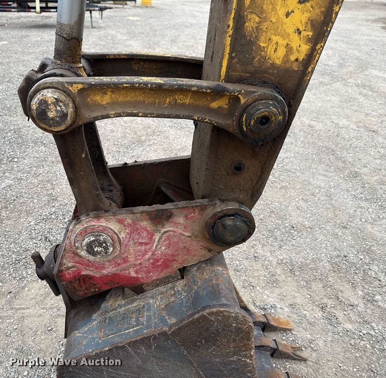 image for item EJ3743 2012 Komatsu PC88MR-8 mini excavator