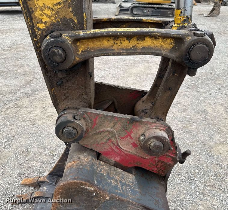 image for item EJ3743 2012 Komatsu PC88MR-8 mini excavator