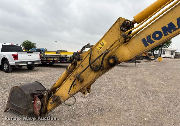 image for item EJ3743 2012 Komatsu PC88MR-8 mini excavator