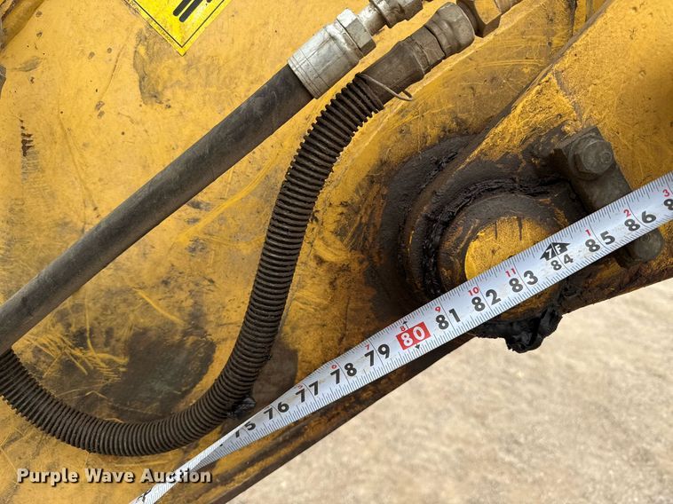 image for item EJ3743 2012 Komatsu PC88MR-8 mini excavator