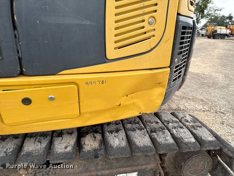 image for item EJ3743 2012 Komatsu PC88MR-8 mini excavator