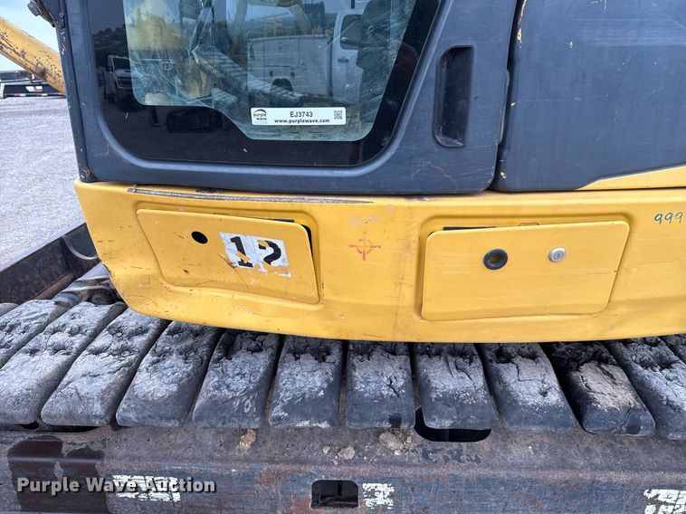 image for item EJ3743 2012 Komatsu PC88MR-8 mini excavator