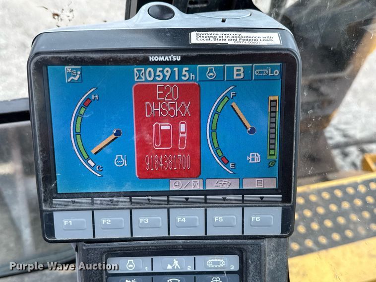 image for item EJ3743 2012 Komatsu PC88MR-8 mini excavator