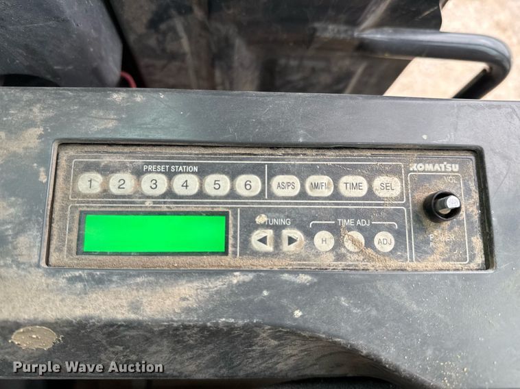 image for item EJ3743 2012 Komatsu PC88MR-8 mini excavator