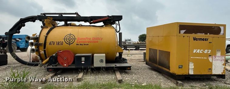image for item EJ3745 Vermeer ATV-1850 vacuum excavator
