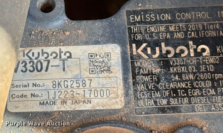 image for item EJ4647 2019 Manitou MLT625-75H telehandler