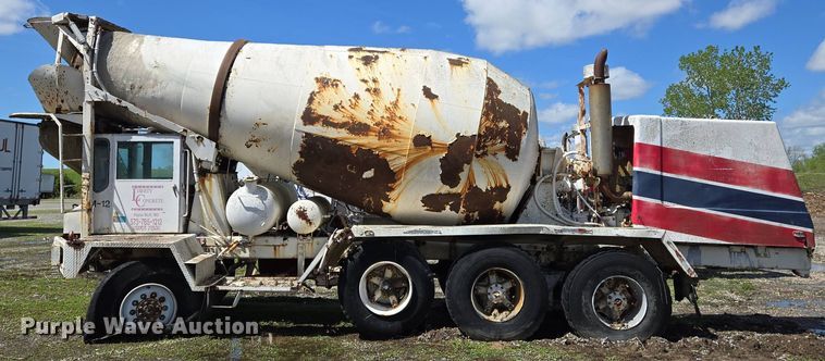 image for item EJ7494 1988 Advance ready mix truck