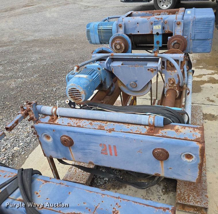 image for item EJ7566 (3) Mannesmann-Demag overhead cranes