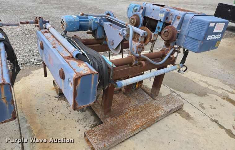 image for item EJ7566 (3) Mannesmann-Demag overhead cranes