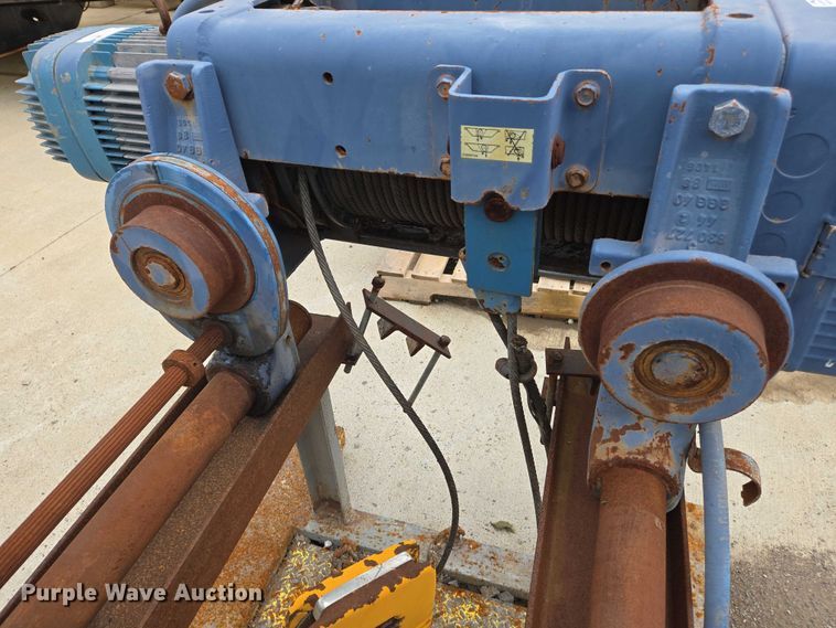 image for item EJ7566 (3) Mannesmann-Demag overhead cranes