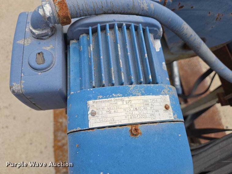 image for item EJ7566 (3) Mannesmann-Demag overhead cranes