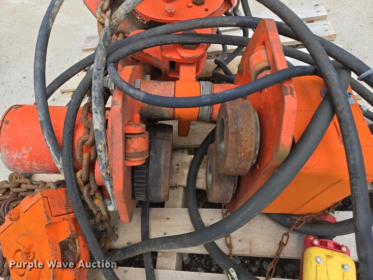 image for item EJ7566 (3) Mannesmann-Demag overhead cranes