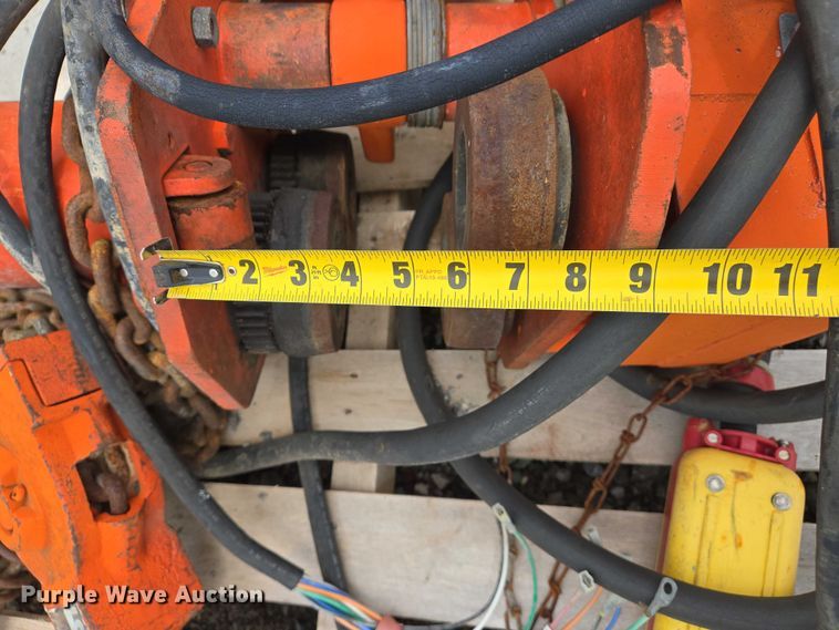 image for item EJ7566 (3) Mannesmann-Demag overhead cranes