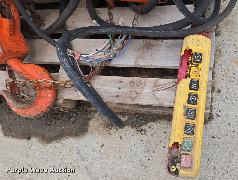 image for item EJ7566 (3) Mannesmann-Demag overhead cranes