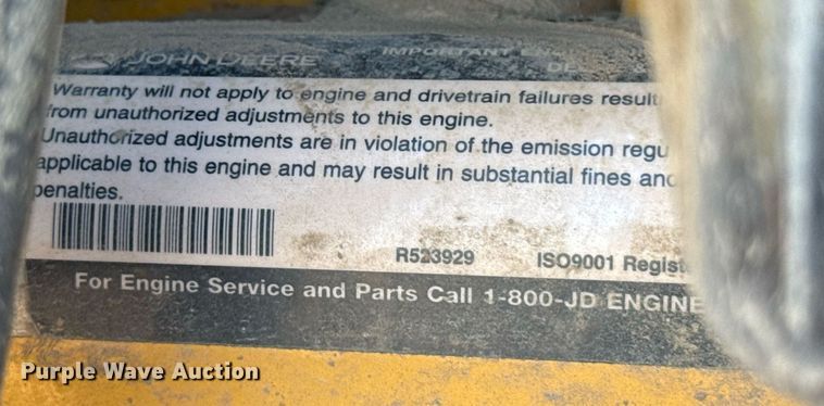 image for item EJ8805 2012 John Deere 772GP motor grader