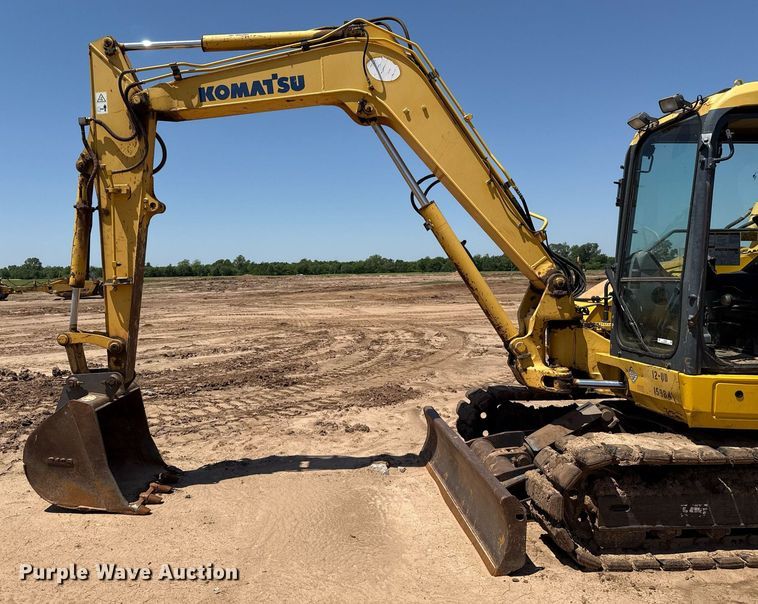 image for item EJ8828 2014 Komatsu PC88MR-8 mini excavator