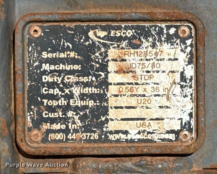 image for item EJ8828 2014 Komatsu PC88MR-8 mini excavator