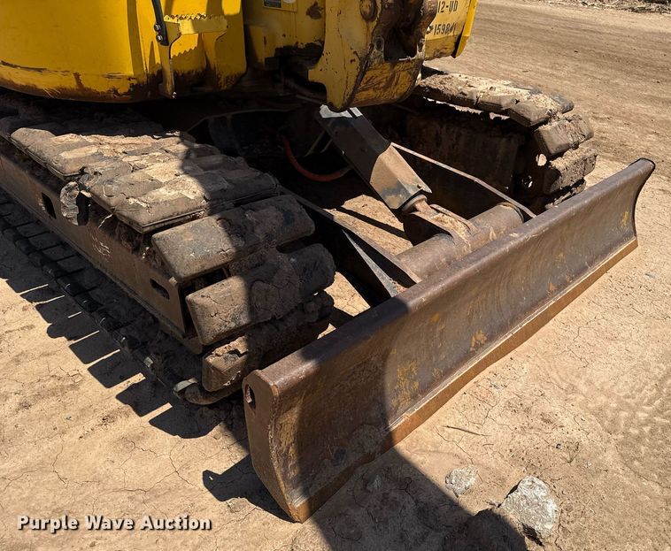 image for item EJ8828 2014 Komatsu PC88MR-8 mini excavator