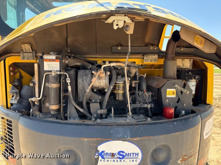 image for item EJ8828 2014 Komatsu PC88MR-8 mini excavator