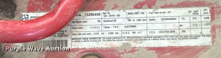 image for item EK8068 2013 Freightliner MT55 utility / service truck