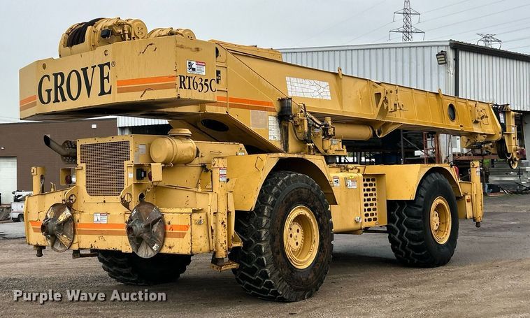 image for item EK8069 1998 Grove RT635C crane