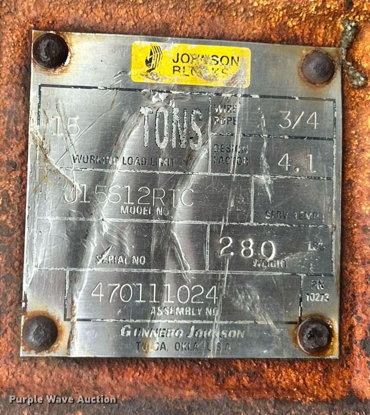 image for item EK8069 1998 Grove RT635C crane