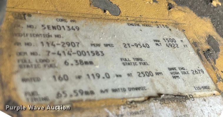 image for item EK8069 1998 Grove RT635C crane