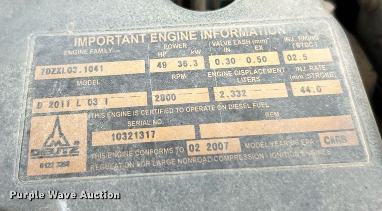 image for item EK8084 2007 Genie Z-45/25 boom lift